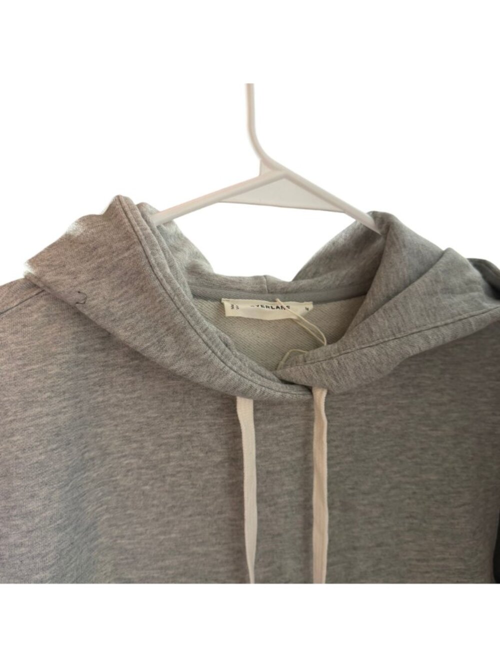 Everlane The ReTrack Hoodie Women's Size Medium in Heather Gray New With Tags! - Picture 5 of 6